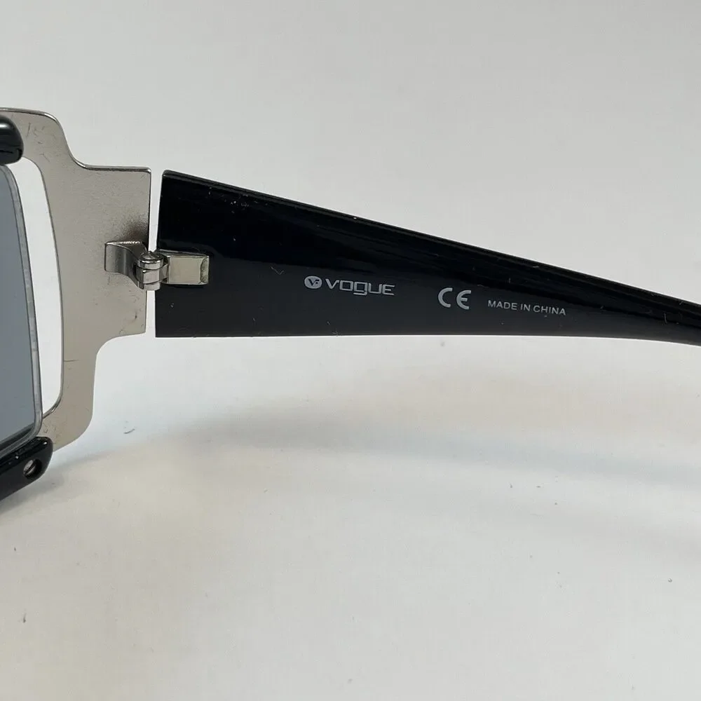 Vogue Sunglasses Women’s Black Silver VO2406S 67-16 W44/87 Mob Wife/Girl Boss
